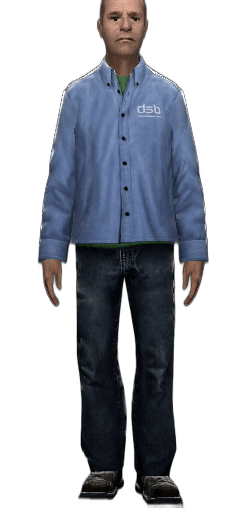 Unarmed Police player model